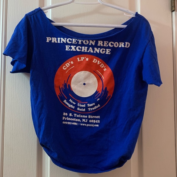 “I found it at Princeton Record Exchange” Cut & Tied Retro Shirt - Picture 2 of 4